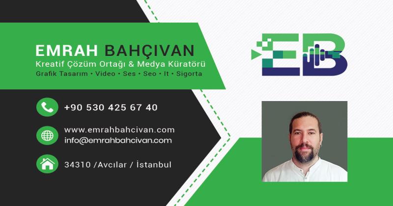 Emrah Bahçıvan Dijital Kartvizit